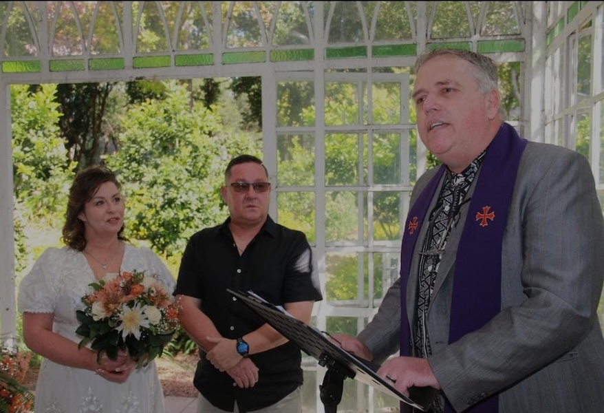 Wedding ceremony by Dr. Gerrit Rademeyer in Umhlanga