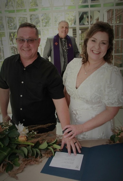 Wedding ceremony by Dr. Gerrit Rademeyer in Umhlanga