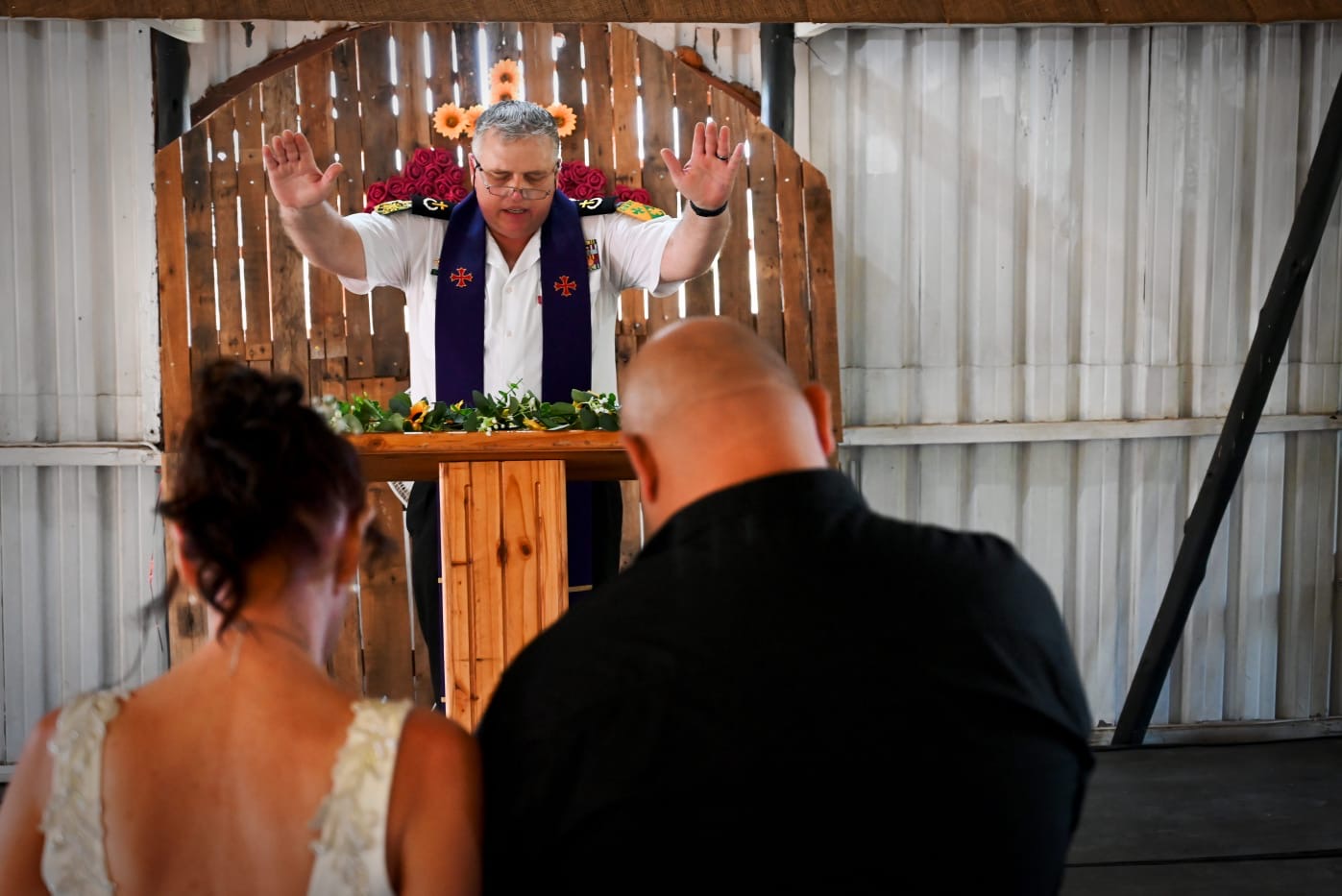 Wedding ceremony by Dr. Gerrit Rademeyer in Umhlanga